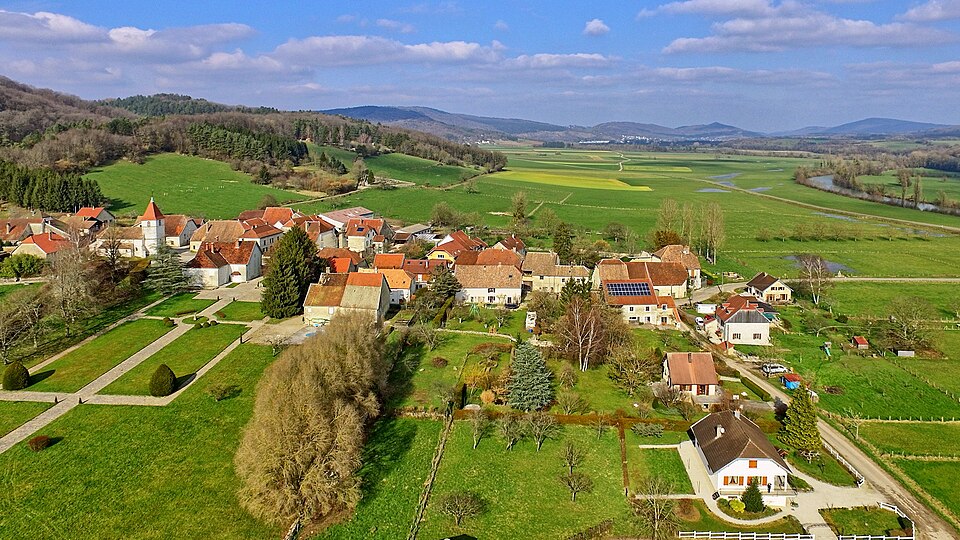 Mesmay, vue générale du village