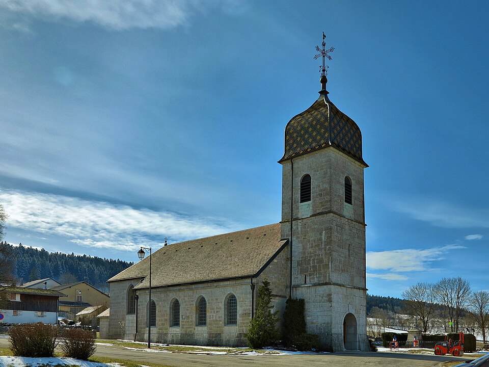 Noël — Cerneux, l'église