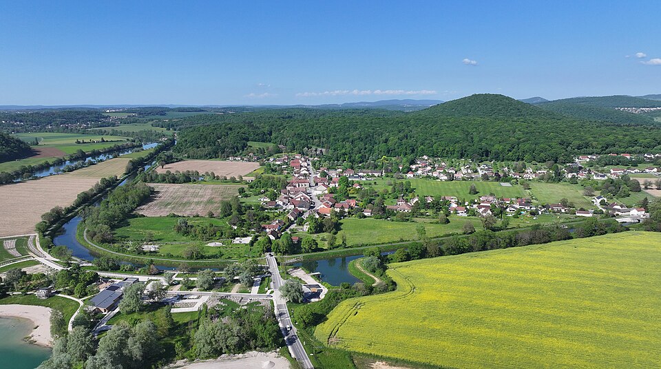 05 — Osselle — Routelle — Vue aérienne