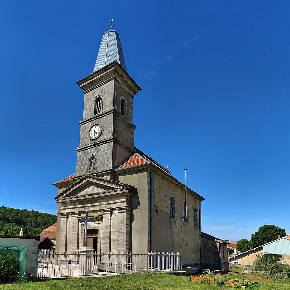Ouvans, l'église