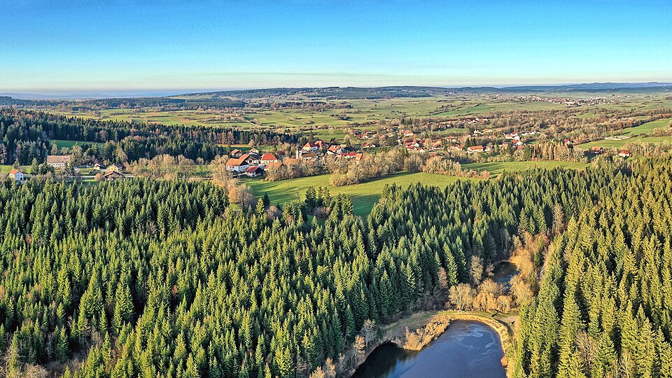 Passonfontaine, vue générale du village