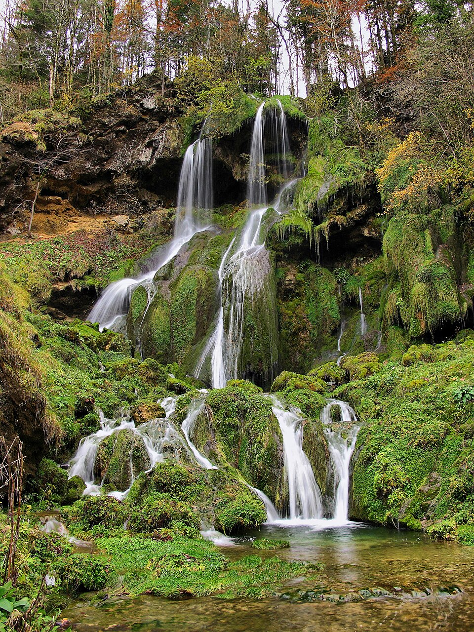 Plaimbois — Vennes, la cascade de Vermondans