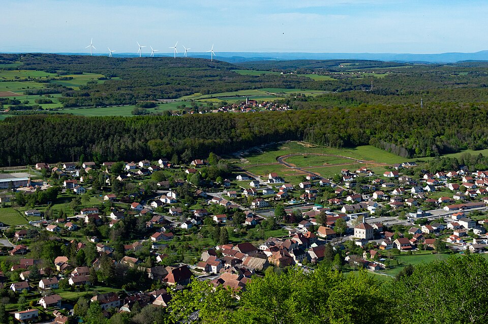 Roulans, vue générale