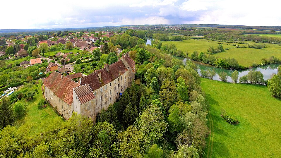 Ruffey — le — Château, le château au bord de l'Ognon