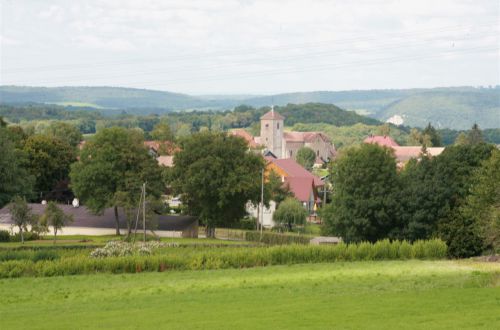 Saint — Juan (Doubs) vue générale