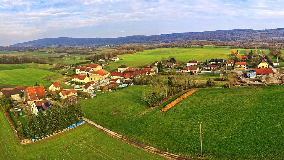 Samson, vue générale du village
