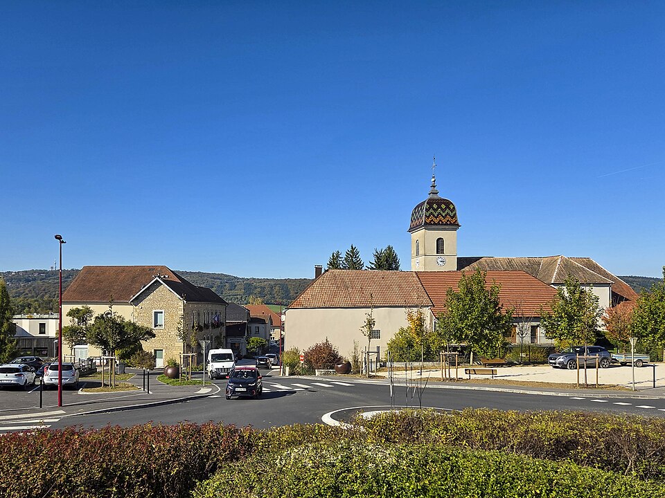 Saône, le centre — ville