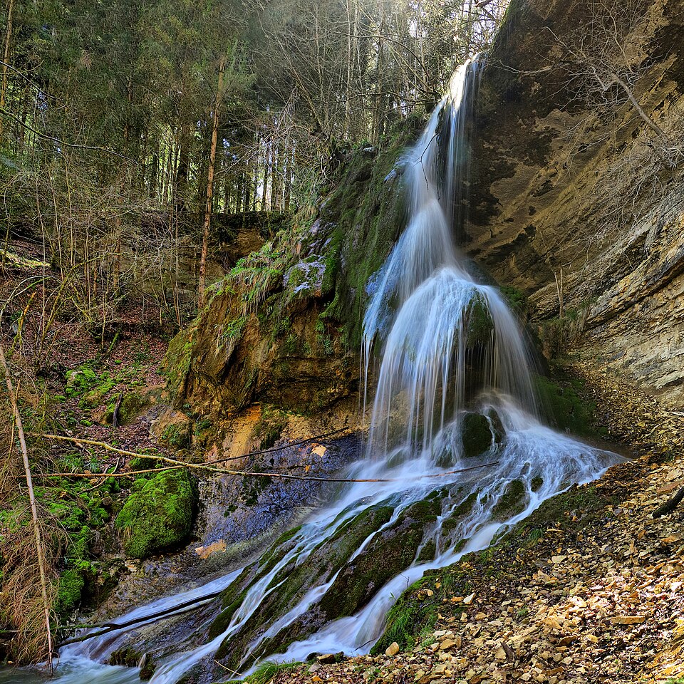 La Sommette, cascade de Plainmont