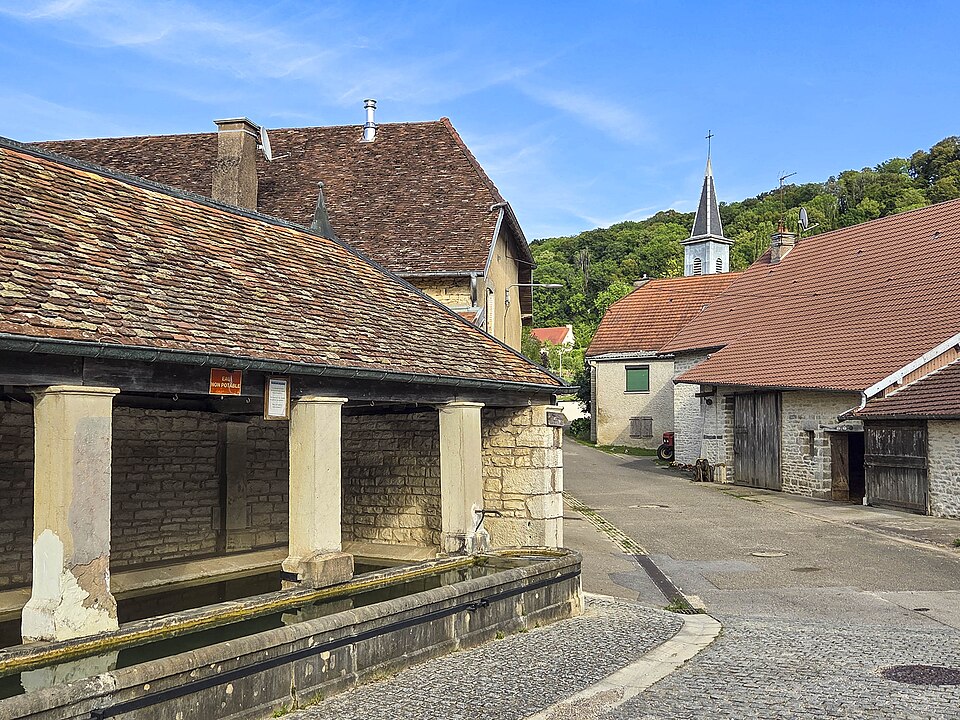 Tallenay, le centre du village