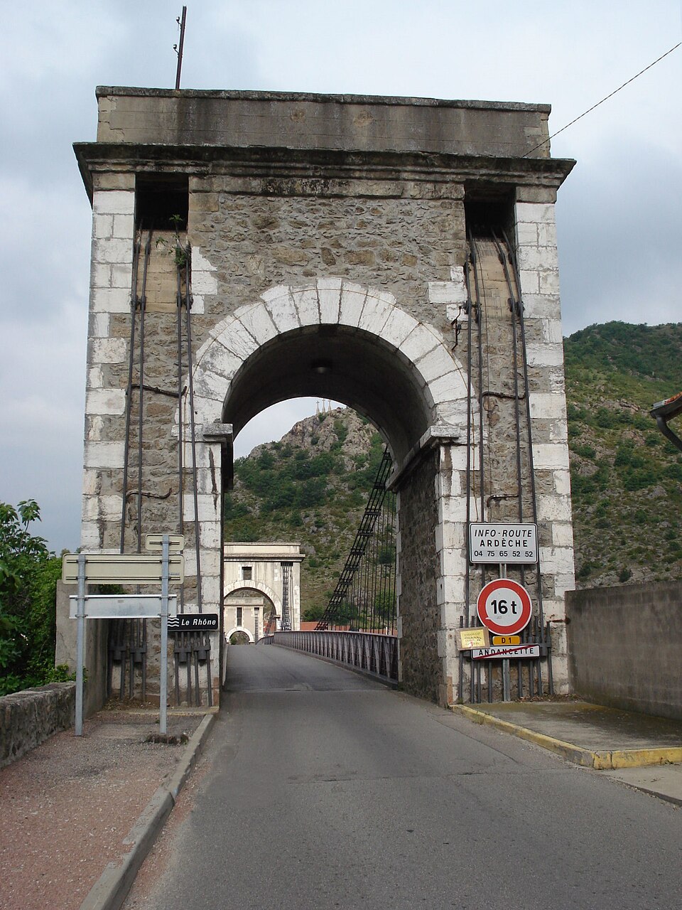 Andancette pont