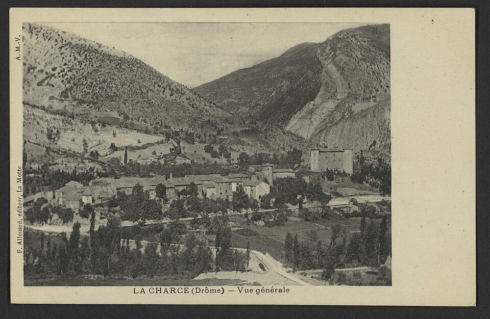 La Charce (Drôme) — Vue générale (34439079861)