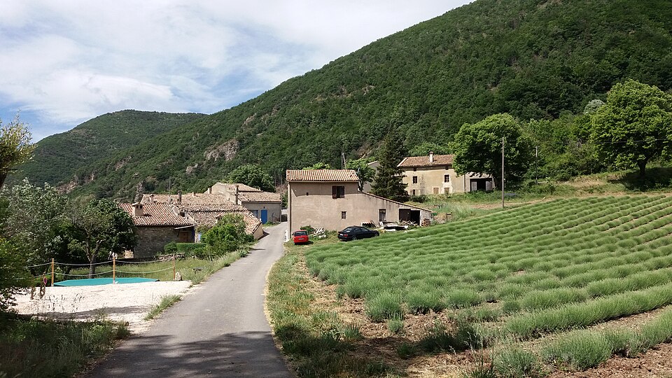 Chaudebonne — Depuis une route au nord — ouest