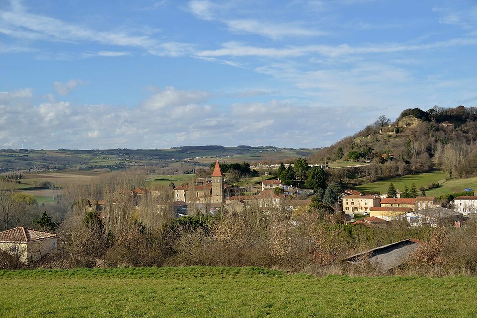 Le village de Claveyson(Drôme)