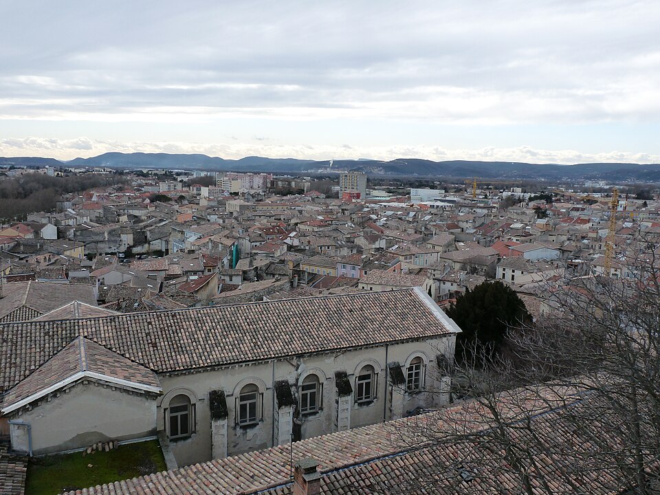 Montélimar vue sud — ouest