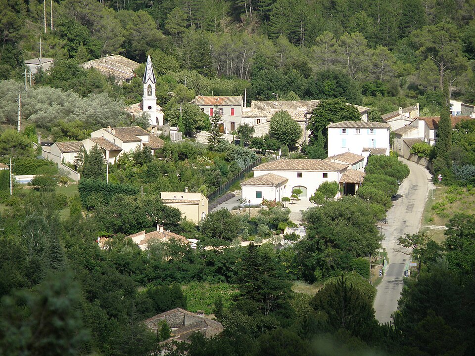 Propiac Vue d'ensemble