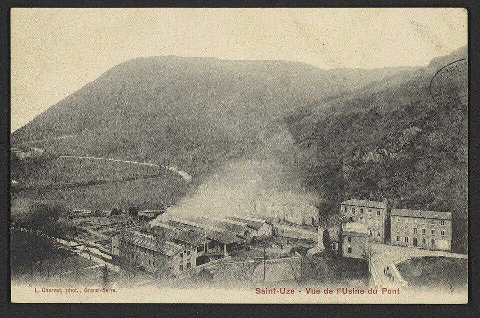 Saint Uze — Vue de l'usine du Pont (34184402960)