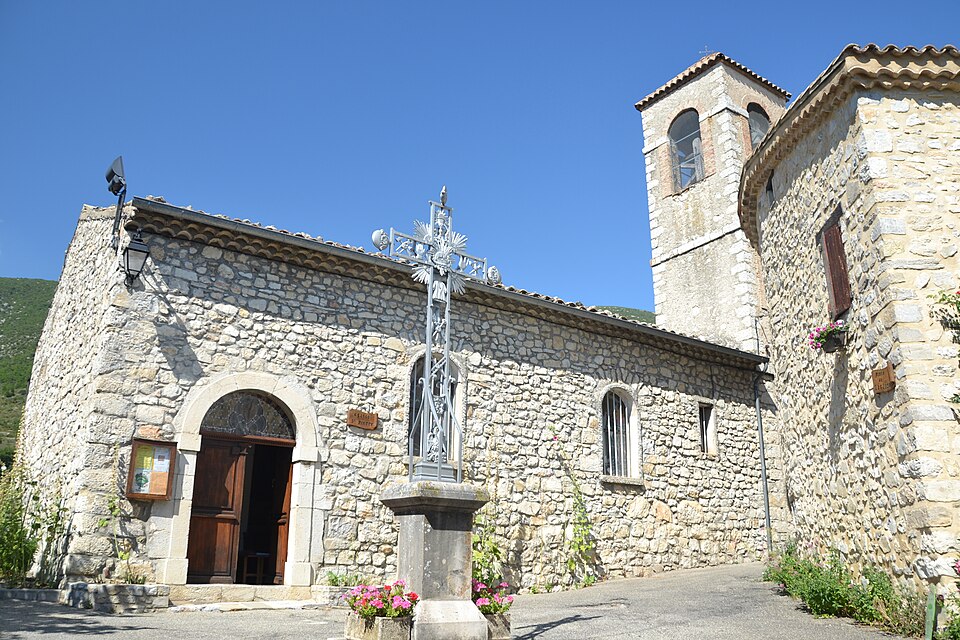 Villeperdrix — église 2