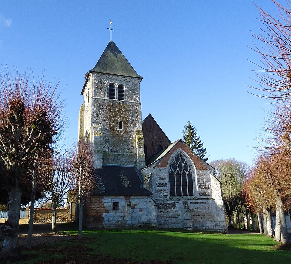 Ailly — Eglise Saint — Médard XIIe, XVIe & XVIIe (Part. ISMH)