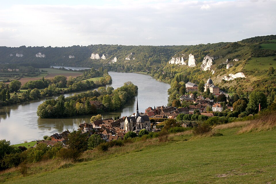 Petit — andely — depuis — chateau — gaillard