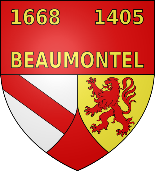 Blason de Beaumontel