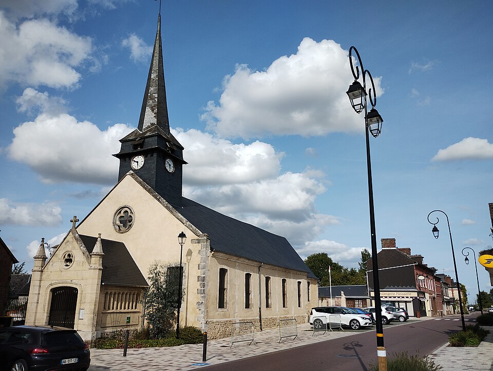 Église Saint — Jean — devant — la — Porte — Latine de Boissey — le — Châtel 2
