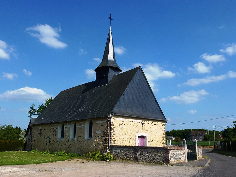 Caorches — Saint — Nicolas (Eure, Fr) église Saint — Martin