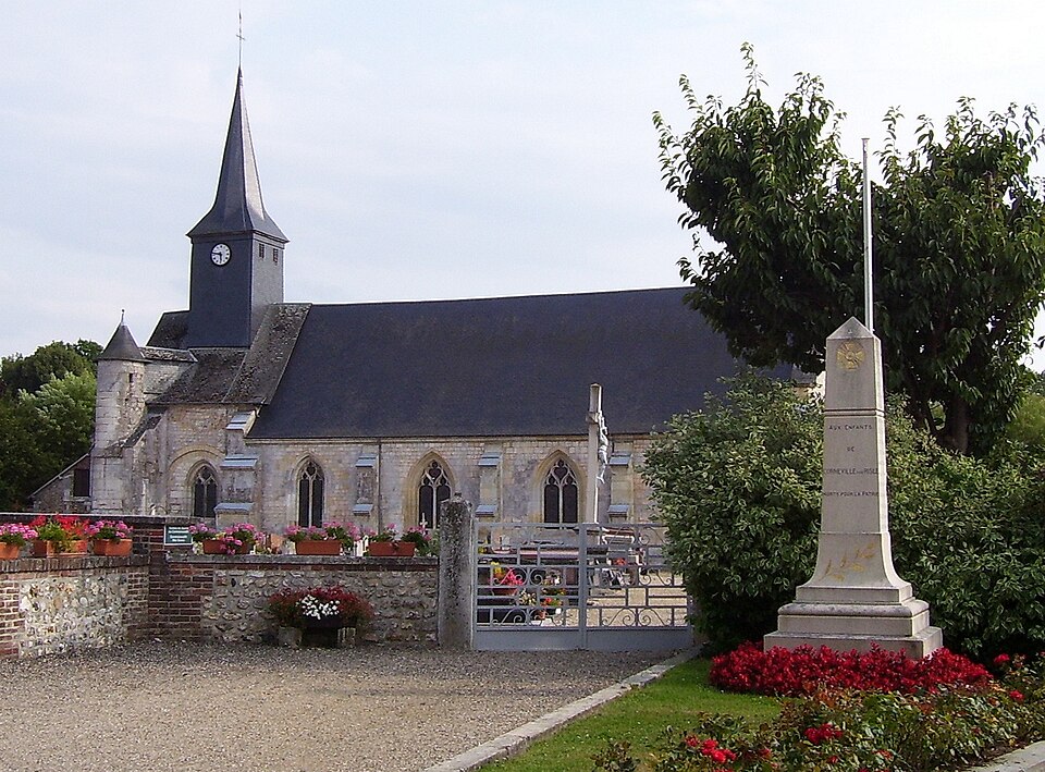 Corneville église et monument