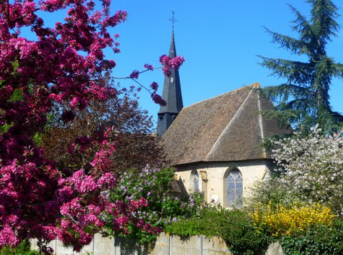 Arrière de l'église de croth