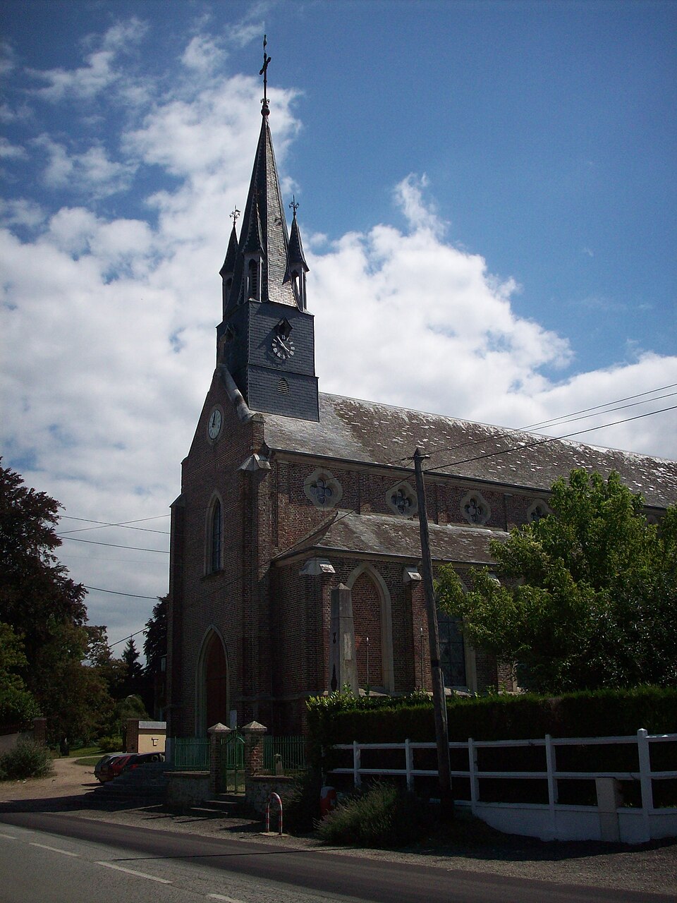 Eglise de Douville — sur — Andelle