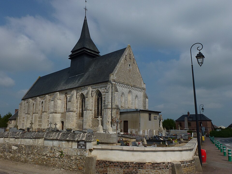 Écardenville — la — Campagne (Eure, Fr) église