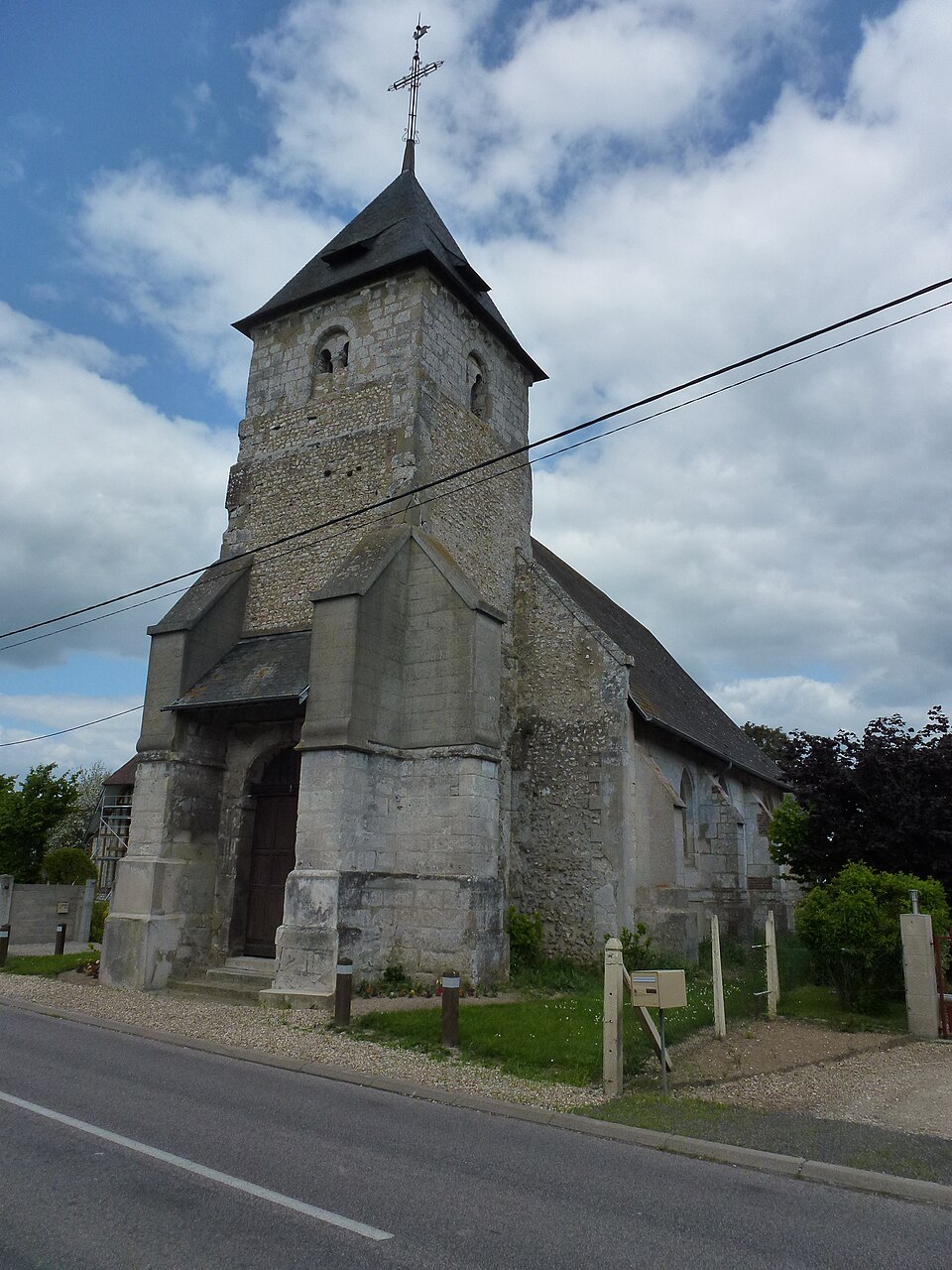 Épégard (Eure, Fr) église saint riquier