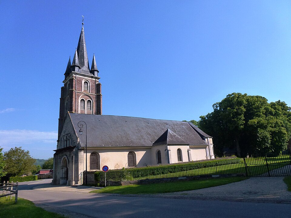 Fontaine — l'Abbé (Eure, Fr) église Saint — Jean — Baptiste