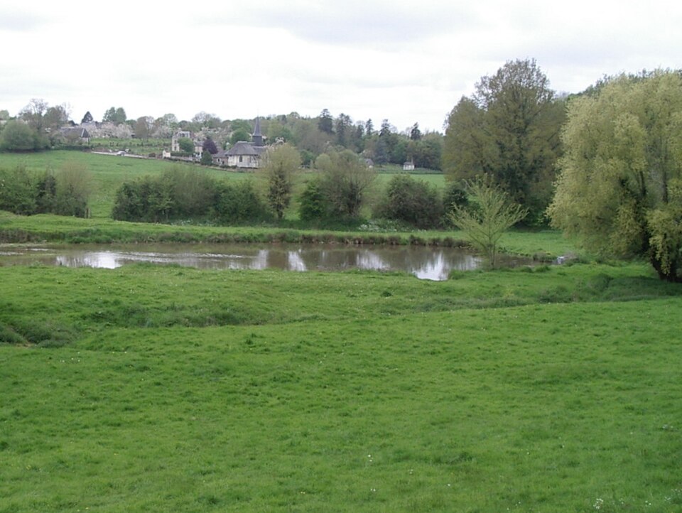 Fontaine — la — Louvet — Vue