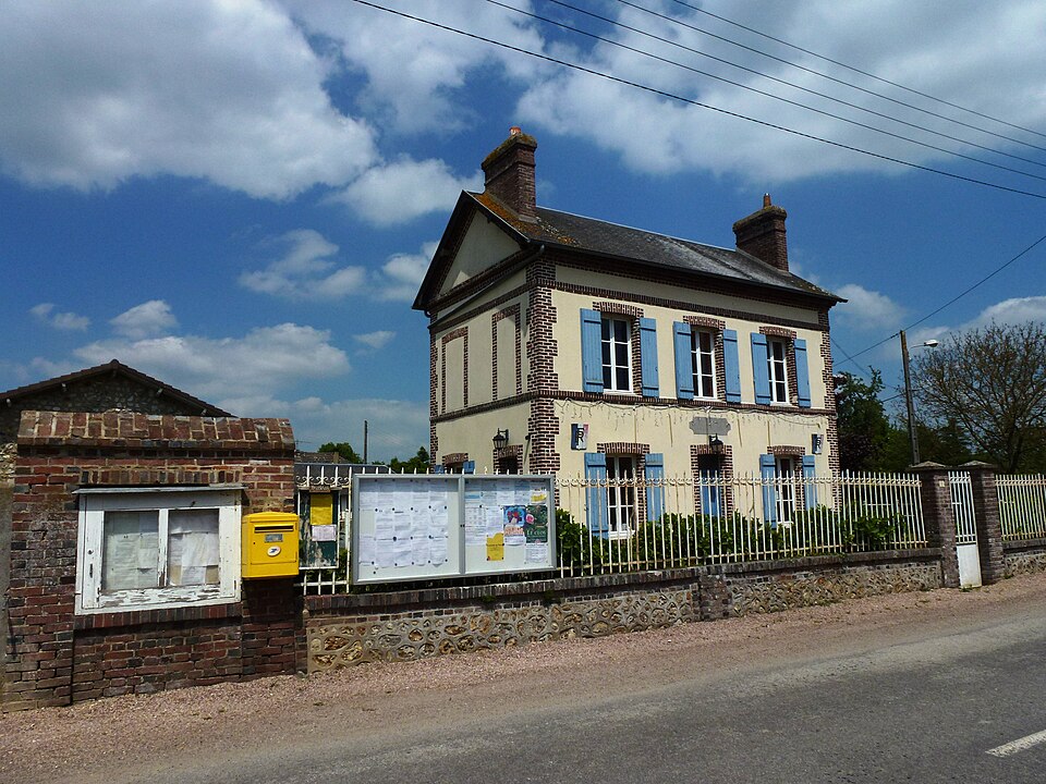 Fresne — Cauverville (Eure, Fr) mairie à Fresne