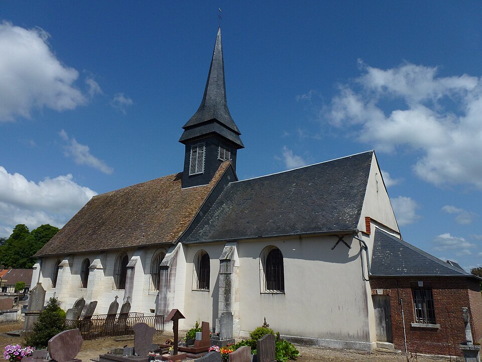 La Haye — du — Theil (Eure, Fr) église 02