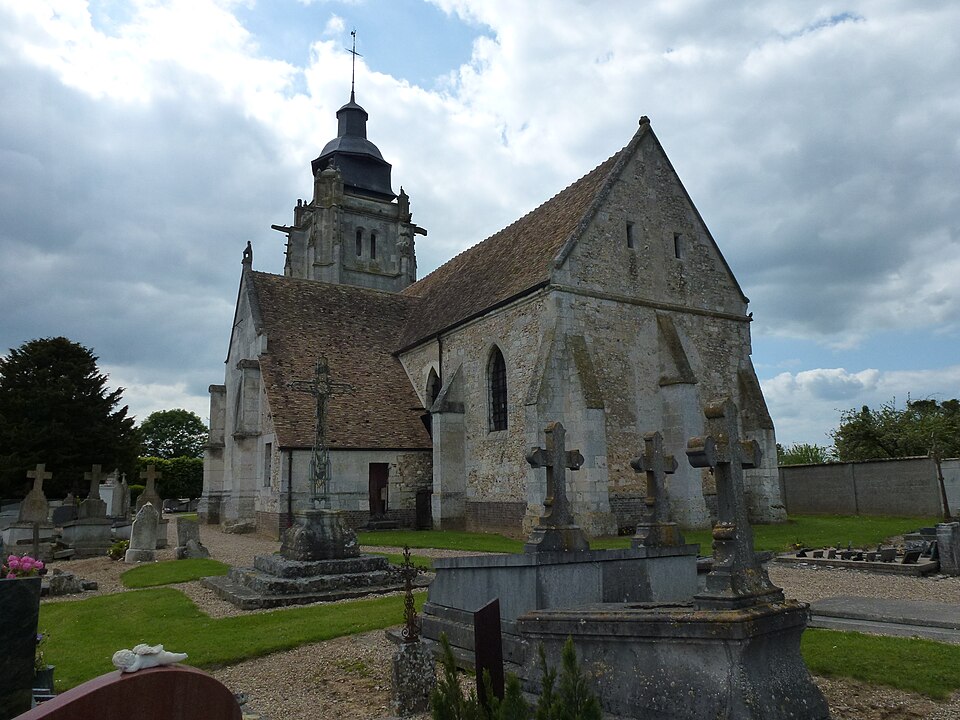 Iville (Eure, Fr) église Notre Dame