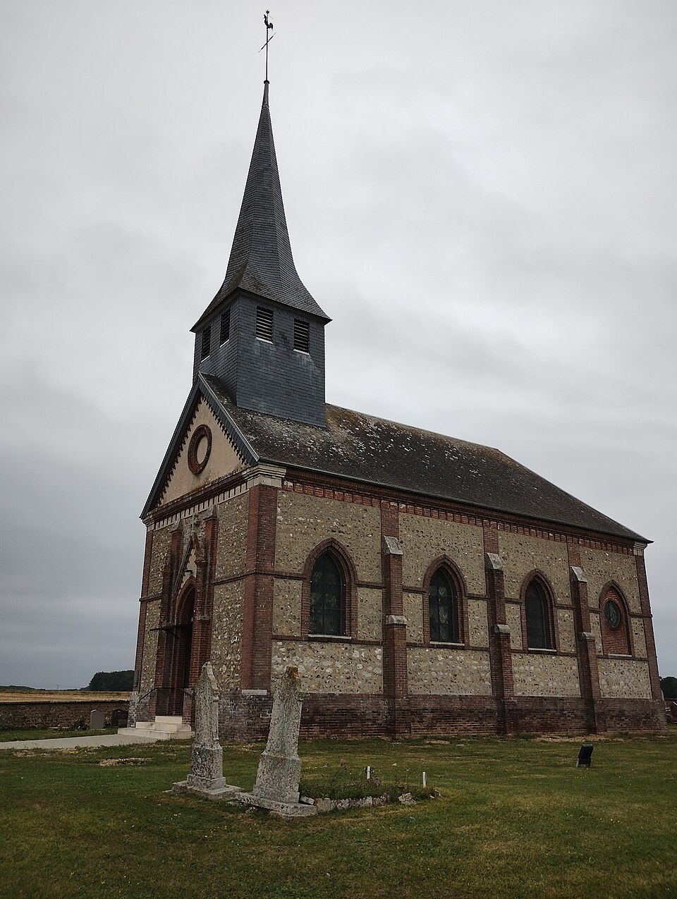 Église Saint — Aubin du Mesnil — Fuguet 2