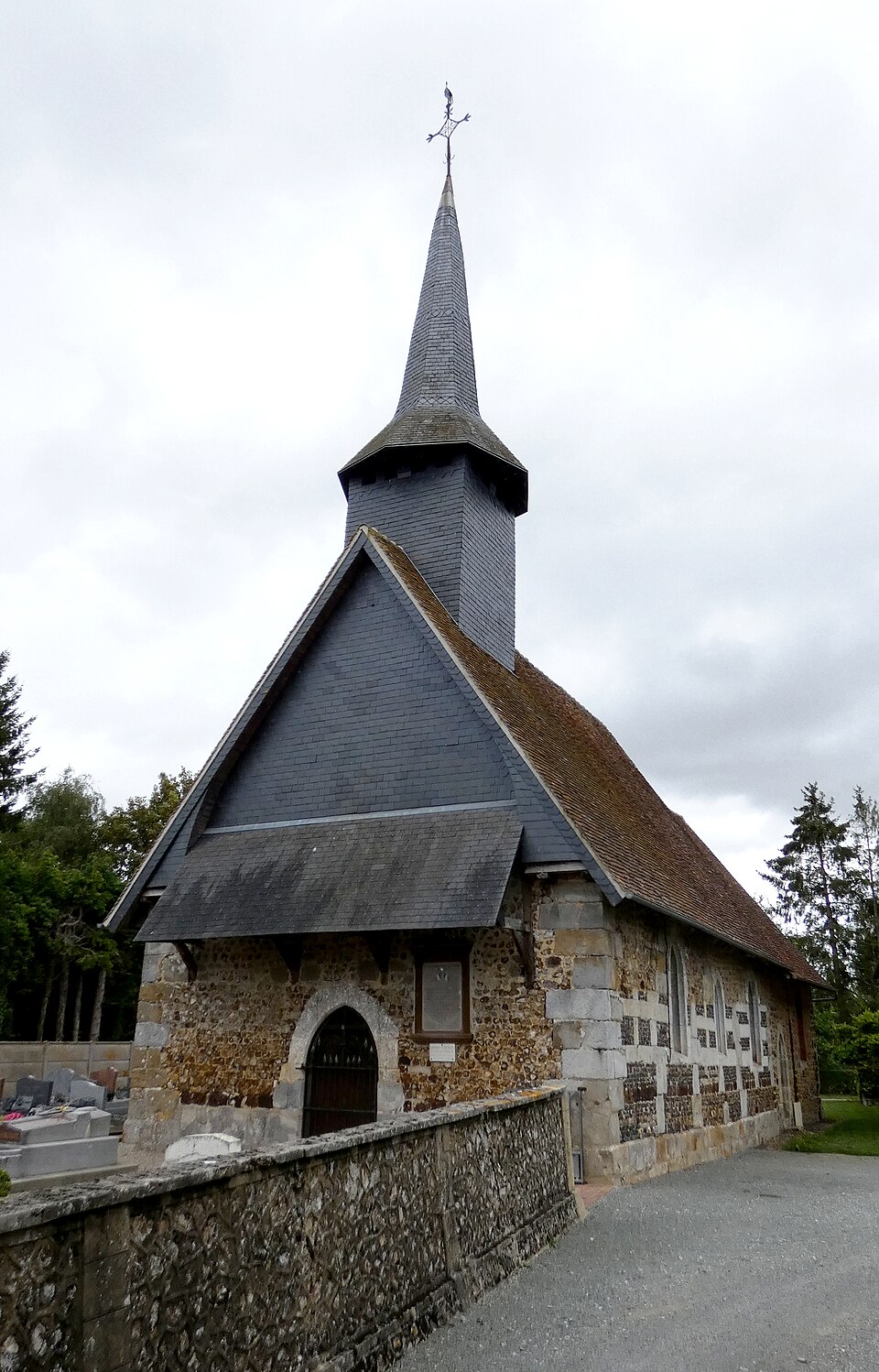 FranceNormandieMesnilRoussetEglise