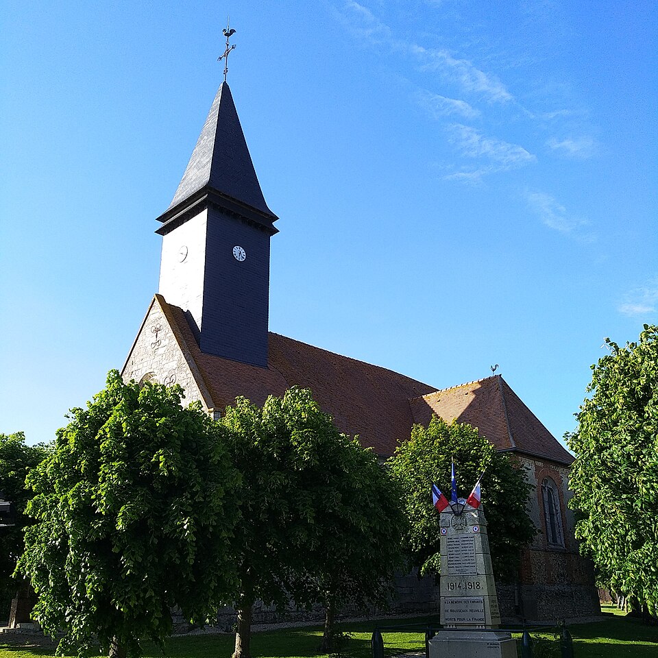 Eglise Saint — Martin — Mousseaux — Neuville — 27 — FR — (2)