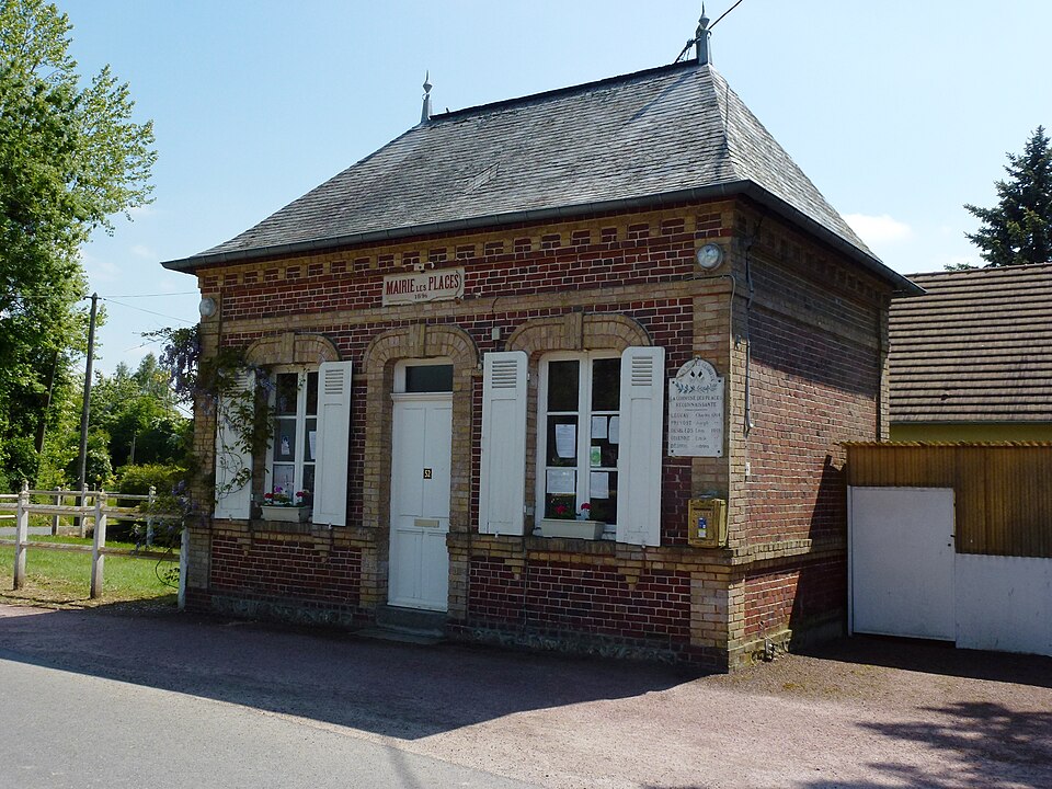 Les Places (Eure, Fr) mairie
