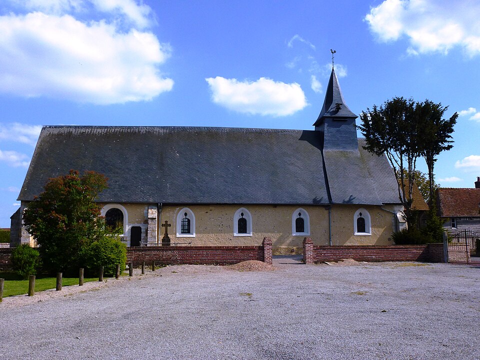 Plainville (Eure, Fr) église Saint — Saturnin