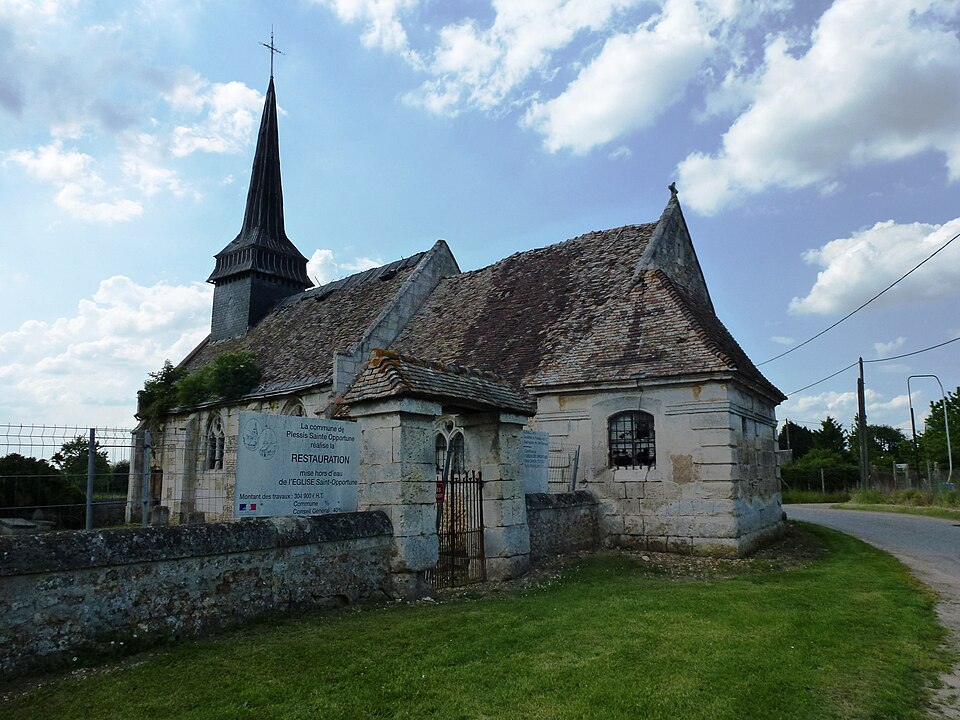 Le Plessis — Sainte — Opportune (Eure, Fr) église Sainte — Opportune (02)