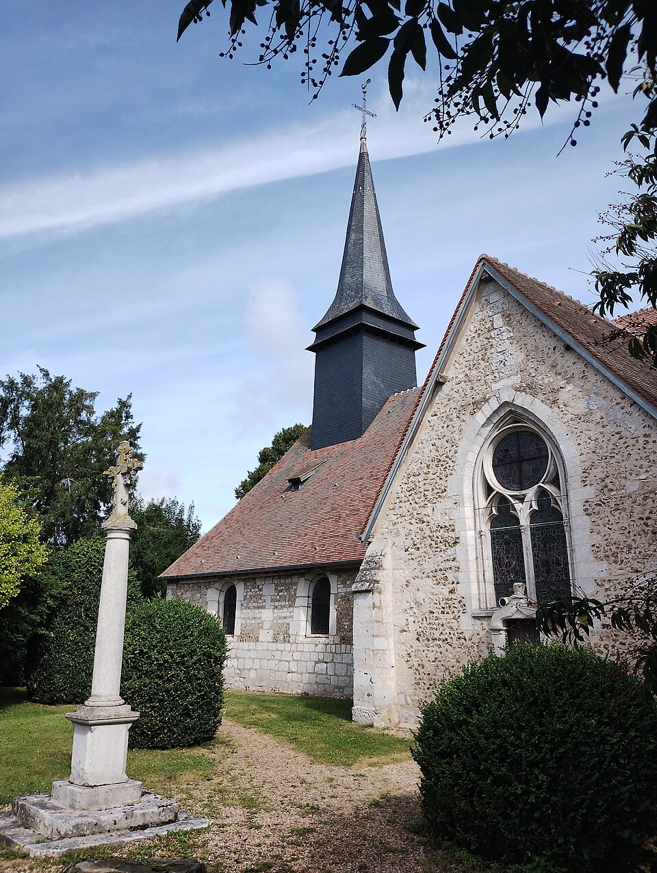 Quatremare église et calvaire