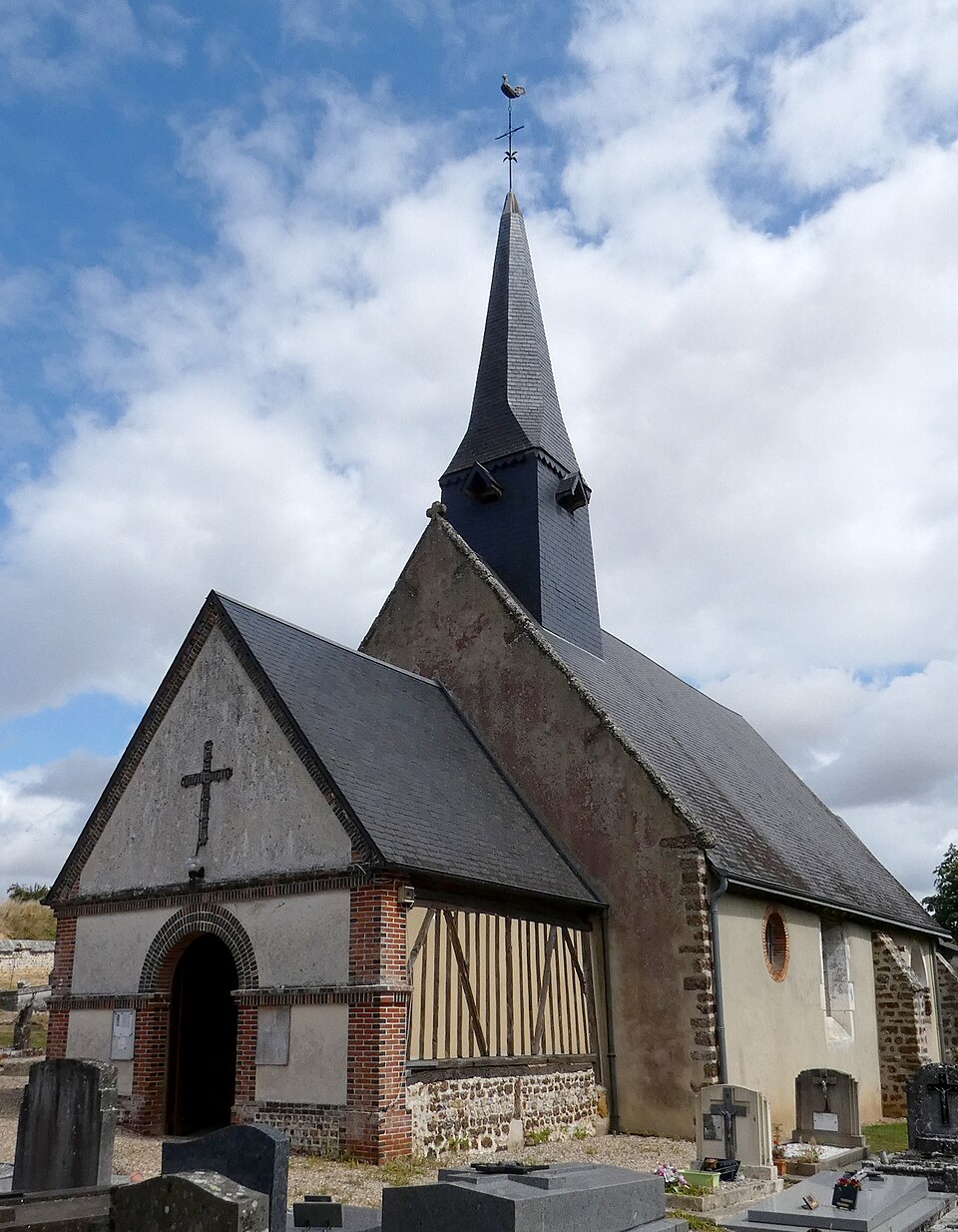 FranceNormandieSaintAntoninDeSommaireEglise