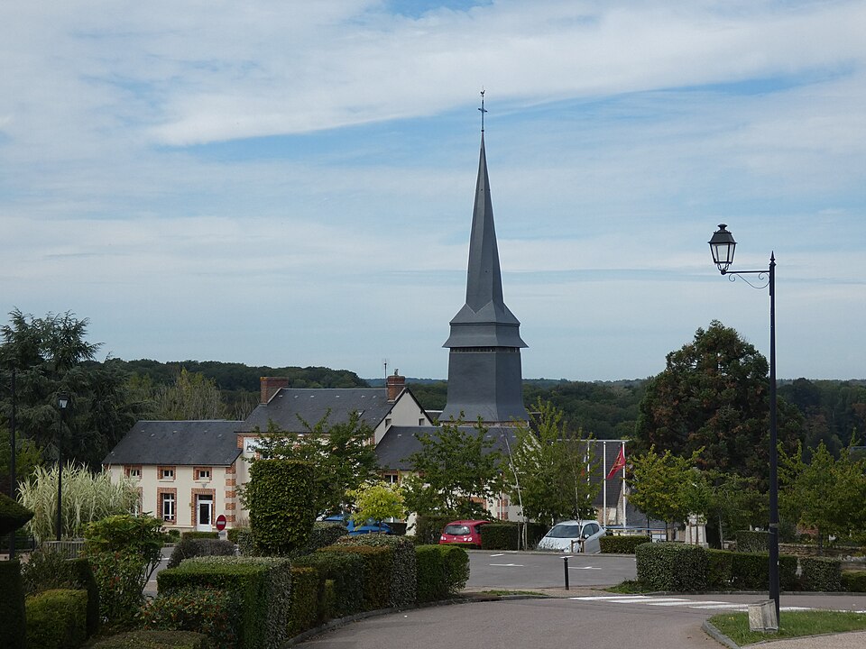 Eglise Saint — Aubin — sur — Gaillon village 2023 — 09 1