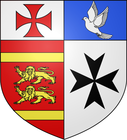 Blason de Sainte-Colombe-la-Commanderie