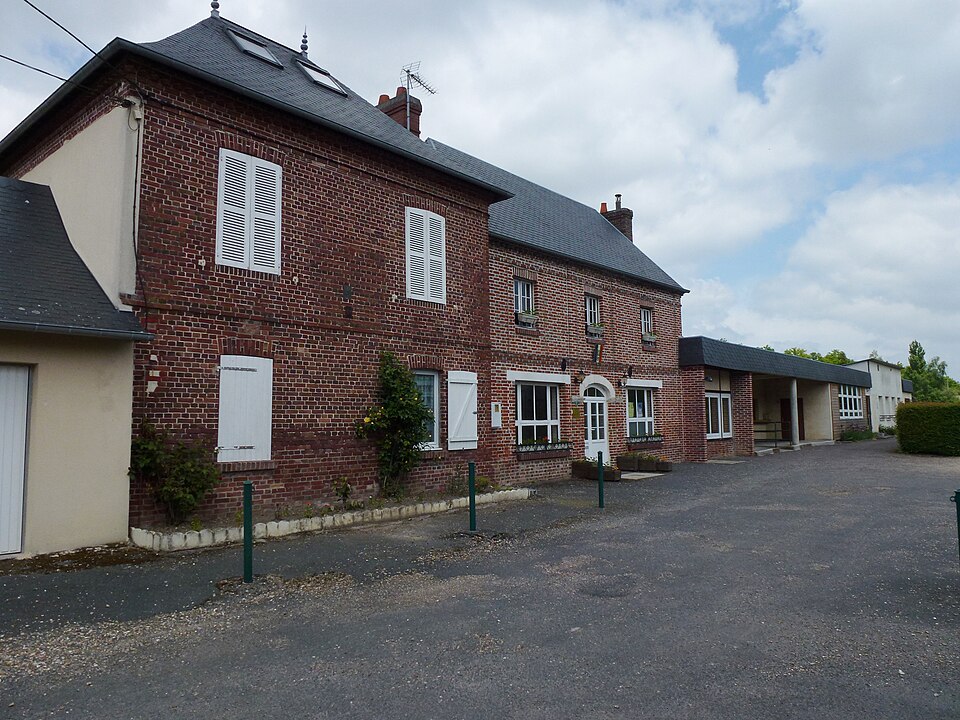 Saint — Léger — de — Rôtes (Eure, Fr) mairie
