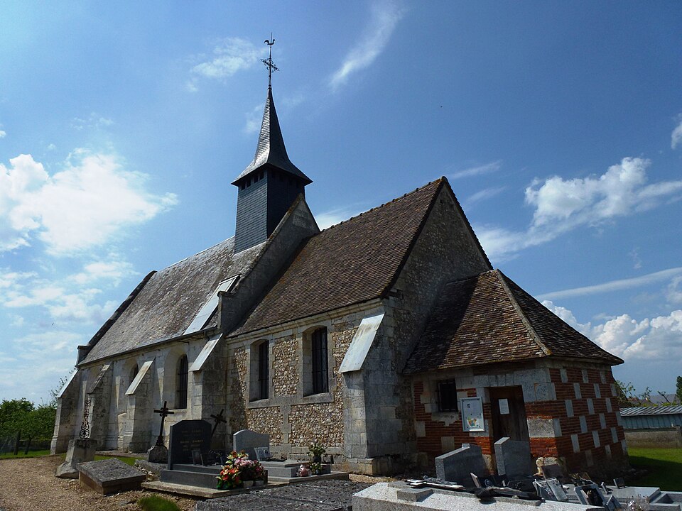 La Cambe (Thibouville, Eure, Fr) église Saint — Julien (01)