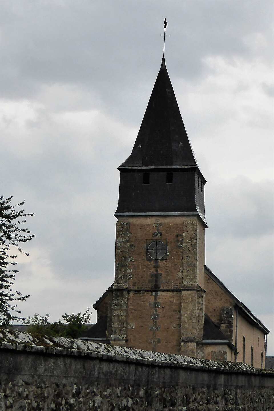 Église Saint — Jacques Allonnes Eure — et — Loir France