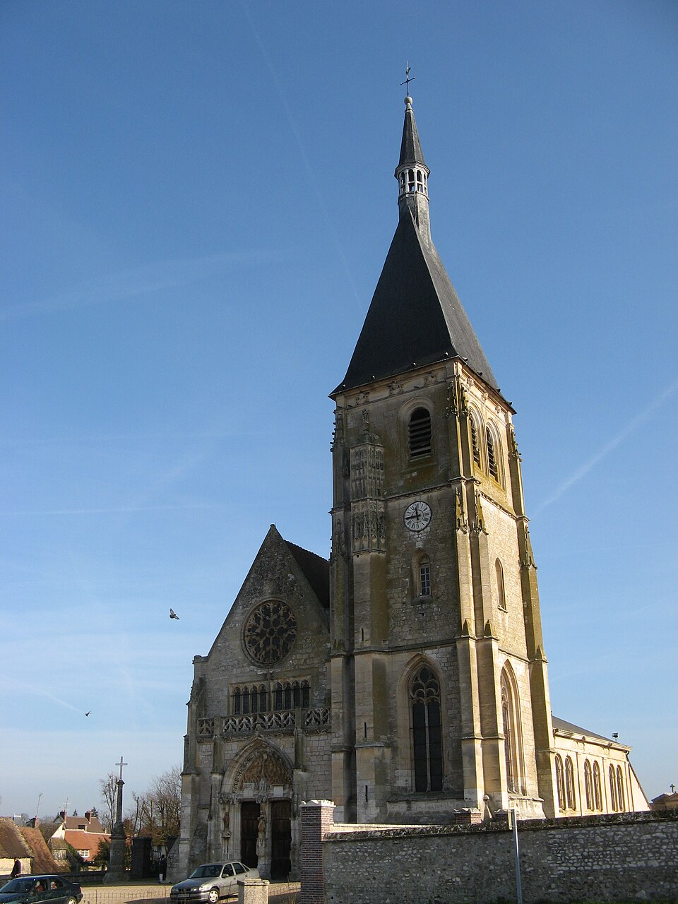 Église Saint — Cyr — et — Sainte — Julitte, Anet, Eure — et — Loir, France 2007